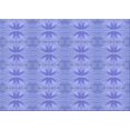 thumbnail image 1 of Ahgly Company Machine Washable Indoor Rectangle Transitional Day Sky Blue Area Rugs, 7' x 9', 1 of 7