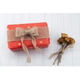 thumbnail image 4 of Joycrosso Burlap Wired Edge Ribbon 3 inch x 10 Yards, Natural, Ideal for Crafting, Gift Wrapping, Wreath, Christmas Tree, and Rustic Wedding Decorations, 4 of 4