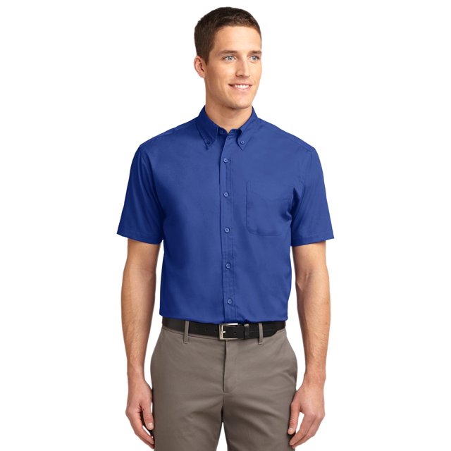 Port Authority Chemise à Manches Courtes pour Hommes Entretien Facile - S508