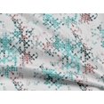thumbnail image 5 of oneOone Rayon Dusty Teal Green Fabric Abstracts Sewing Craft Projects Fabric Prints By Yard 56 Inch Wide, 5 of 5