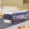 thumbnail image 4 of karymi Four Way LED Simulation Bus Children's Travel Bus Remote Control Bus Toy Car Model Toy Toys for Ages 5-7, 4 of 6