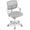 thumbnail image 1 of Gymax Kids Desk Chair Adjustable Height Children Study Chair w/ Auto Universal Casters Gray, 1 of 10
