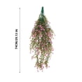thumbnail image 3 of Pink Simulated Rose Artificial Flower Conditioning Duct Blocking Living Room Ceiling Decoration Pink #48LhX, 3 of 5