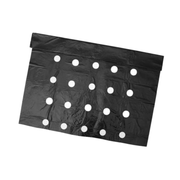 ZheElen Reflects More Sunlight Premium Black PE Mulch Film For Garden Vegetable Mulch Borders Ground Cover Warm Farming Farm