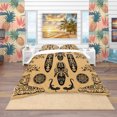 thumbnail image 2 of Designart 'Ethnic Decorative Mask' African Bedding Set - Duvet Cover & Shams, 2 of 4