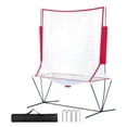 thumbnail image 1 of Siruishop Tennis Ball Recycling Net Tennis Ball Return Equipment Versatile Solo Training red, 1 of 8