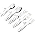 thumbnail image 1 of 18/10 Stainless Steel Cutlery Set, 40 Piece Silverware, 1 of 6
