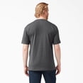 thumbnail image 2 of Dickies Mens Short Sleeve Heavyweight Crew Neck, M, Charcoal Gray Heather, 2 of 7
