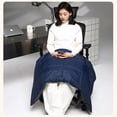 thumbnail image 5 of Aocisk Smart USB Heated Wrap Blanket Soft Warm Quilt For Full Body Comfort In Winter Blue One Size, 5 of 5