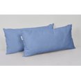 thumbnail image 3 of Vargottam Indoor/Outdoor Polyester Fabric Lumbar Pillow With Insert, All-Weather Waterproof Decorative Throw Pillow for Patio Furniture-Set of 2 - Purple, 3 of 7