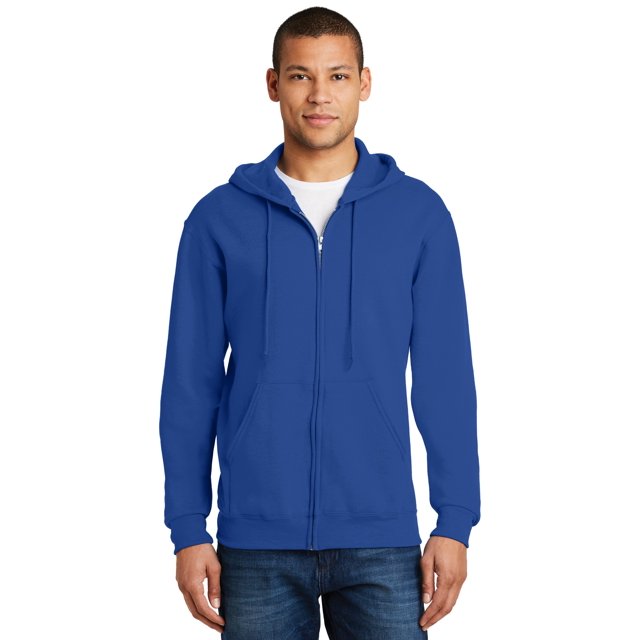 Jerzees Sweat à Capuche Zippé Intégral NuBlend à Manches Longues pour Hommes - 993M