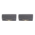 thumbnail image 3 of Wweixi Lightweight And Portable Evening Bag For Touch Protects Items dark grey 2Set, 3 of 6