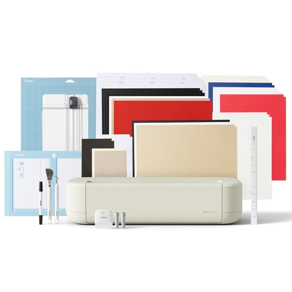 Cricut Explore™ 5 Machine De Découpe Ensemble Essential, Taupe