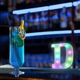 thumbnail image 4 of Vaidha Colorful LED Marquee Letter Lights With Remote 鈥?Party Bar Letters With Lights Decorations For The Home - Multicolor, 4 of 7