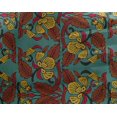 thumbnail image 4 of oneOone Tissu Viscose Georgette Feuilles & Floral Imprimé Bloc Tissu BTY 42 Pouces de Large, 4 of 4