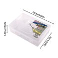 thumbnail image 2 of Dvkptbk Pencil Case Large Capacity Double-Layer Transparent Pencil Box, Multifunctional Storage Box, Stationery Box for Teen Girls, Back to School Supplies (Clear), 2 of 2