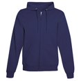 thumbnail image 1 of Hanes Ultimate Cotton Adult Fleece Full-Zip Hoodie , XL, Navy, 1 of 1