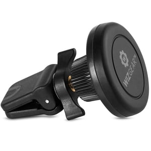 Powerology 360 Vent Magnet Mount (Black) - Magnetic Cell Phone Holder for Car