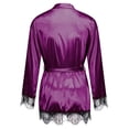 thumbnail image 4 of LSLJS Lingerie Femme Robe en Soie et Dentelle Robe de Nuit Tenue de Sommeil Nuisette Ensemble de Pyjama, 4 of 4