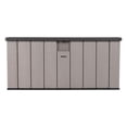 thumbnail image 4 of LIFETIME 150 Gallon Outdoor Storage Box, Gray Lid, 4 of 7