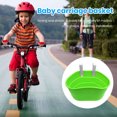 thumbnail image 3 of Bicycle Scooter Basket Large Capacity Bright Color Smooth Edge Strong Load-bearing Simple Installation Kids Bicycle Scooter Basket Storage Container Bike Supplies, 3 of 7