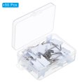 thumbnail image 3 of Unique Bargains Flag Map Push Pins, 1 Inch Travel Map Pins with Plastic Head, White, 50Pack, 3 of 6