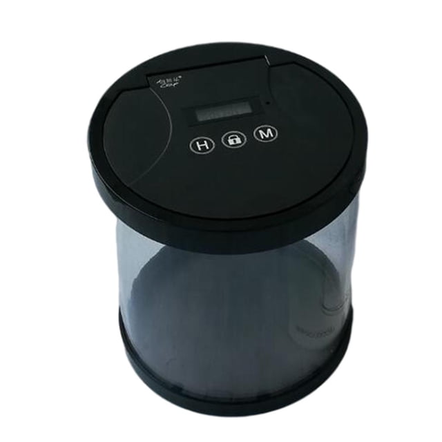 1 Piece Time Lock Box Dependence Storage Lock Container Black