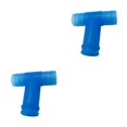 thumbnail image 3 of Decodeary Boire Boisson Tuba Peut Paille Acier Inoxydable Tuba Entonnoir Connecteur Bleu 2Set, 3 of 6