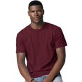 thumbnail image 1 of Hanes TAGLESS Men`s T-Shirt - Best-Seller, XL, Maroon, 1 of 3