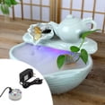 thumbnail image 4 of Dvkptbk Mist Maker Fogger Small Ultrasonics Fogs Machine Fountains Mistesr Fogger Water Garden Pond Foggers AirHumidifier with 12 LED Light Flashes, 4 of 4
