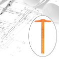 thumbnail image 3 of Almencla Règle de 30 cm Architecte Transparent Pouces Métrique pour Fournitures Travaux d'Aménagement Généraux 30 cm A, 3 of 8