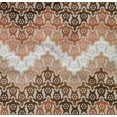 thumbnail image 4 of oneOone Cotton Poplin Twill Brown Fabric Turtle Block Sewing Craft Projects Fabric Prints By Yard 56 Inch Wide, 4 of 4