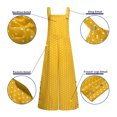 thumbnail image 4 of B91xZ Combinaison une Pièce pour Combinaisons, Coupe Ample, Jambes Larges, Extensible, Confortable, Jaune TG, 4 of 5