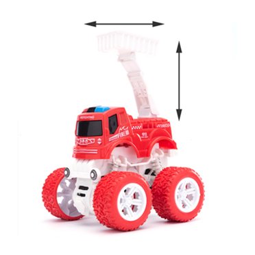 Leadingstar Children Inertial Stunt Car 4wd Off-road Vehicle Military Car Fire Truck Engineering Car Model Toys For Boys Gifts