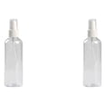 thumbnail image 2 of QualitChoice 80ml Portable Travel Transparent Plastic Perfume Empty Small Spray Bottle transparent 120ml 2Set, 2 of 6