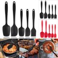 thumbnail image 2 of Coofit 5PCS Icing Spatula Set Silicone Cake Spatula Frosting Spatula with Oil Brush, 2 of 10