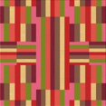 thumbnail image 1 of Ahgly Company Tapis d'Intérieur Lavables à la Machine, Carrés, Transitionnels, Rouges, 4 Pieds Carrés, 1 of 7