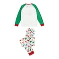 thumbnail image 2 of Honganda Christmas Family Pajamas Set, Dinosaur Print Tops+Trousers/Romper, 2 of 8