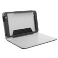 thumbnail image 2 of Étui en Cuir pour Tablette, Étui de Protection en Cuir Antidérapant Durable Support Multi-angle pour Tablette Noir, 2 of 7