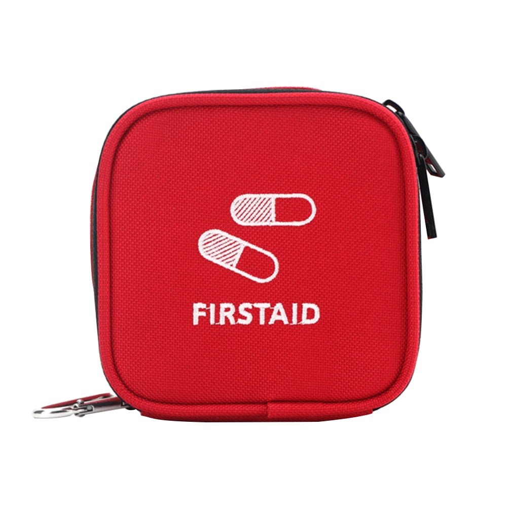 First Aid Bag Oxford Cloth Portable Design for Men Outdoor Travel 1Set