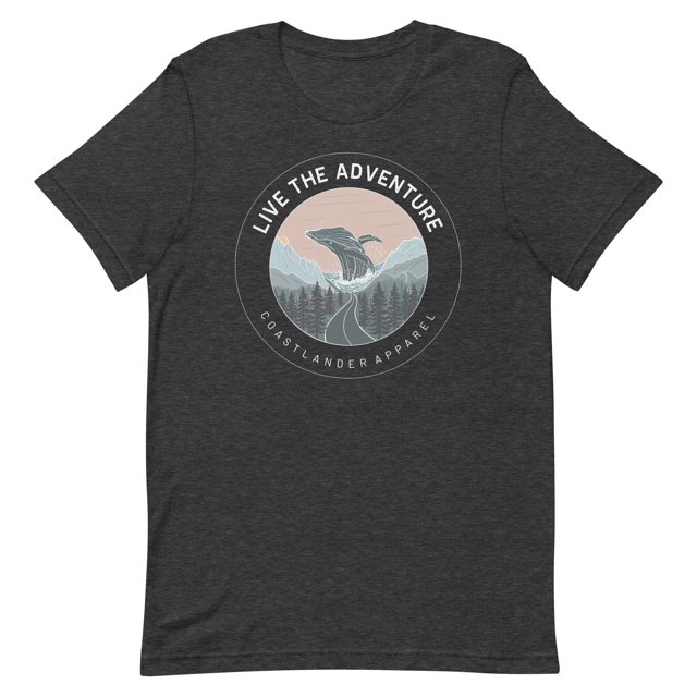 Vivez l'Aventure Baleine - t-shirt Unisexe