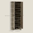 thumbnail image 3 of HOMCOM Armoire de Garde-Manger Style Ferme 67 Pouces, Armoire de Rangement Haute, Gris Vieilli, 3 of 10