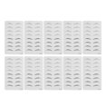 thumbnail image 2 of 10Pcs Eyebrow  Practice Skin Thickened Inkless Double Sided Silicone Microblading Practice Skin For  Salon, 2 of 8