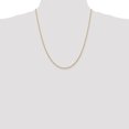 thumbnail image 2 of 14k Yellow Gold 22 Inch 1.85mm Quadruple Rope Chain Necklace Pendant Charm, 2 of 9