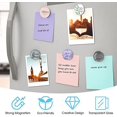 thumbnail image 3 of 12Pcs Glass Fridge Magnets, Cute Magnet Fridge Sticker, Strong Magnetic Refrigerator Magnets Heavy Duty, Fridge Magnets for Whiteboard, Kitchen, Office, Home and Cabinet, 3 of 7