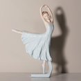 thumbnail image 2 of veasfak Statue de Ballerine Moderne en Résine 3,9 X 9,3 Pieds' Ballet Dancer Ornement de Bureau de Collection D, 2 of 7