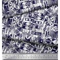 thumbnail image 3 of Soimoi Cotton Duck Fabric Animal Skin Texture Print Sewing Fabric Yard 56 Inch Wide, 3 of 3