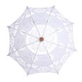 thumbnail image 3 of Lace Umbrella Lace Parasol Lace Sun Umbrella Wedding Lace Umbrella Bridal Lace Umbrella Lady Wedding Lace Umbrella Parasol Sun Umbrellas Party Bridal Photo Taking DecorWhite Large, 3 of 6