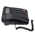 thumbnail image 3 of Office Phone, Free Battery Extension Interface Caller ID Landline Pre Dial Function Office Telephone  For Office Hotel Home Black,White, 3 of 8
