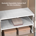 thumbnail image 3 of Étagère Extensible de Rangement pour Organisateur pour Armoire de Cuisine sous l'Évier, Surélévateur de Garde-Robe en Acier au Carbone Ajustable et Robuste, Design Moderne, 3 of 7